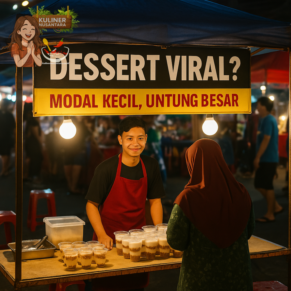 Dessert 3 Bahan Viral TikTok