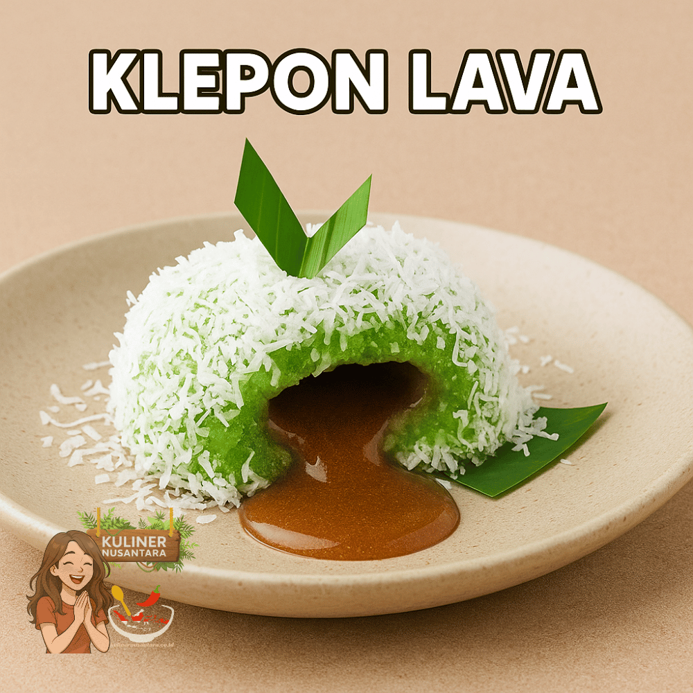 Klepon lava kekinian