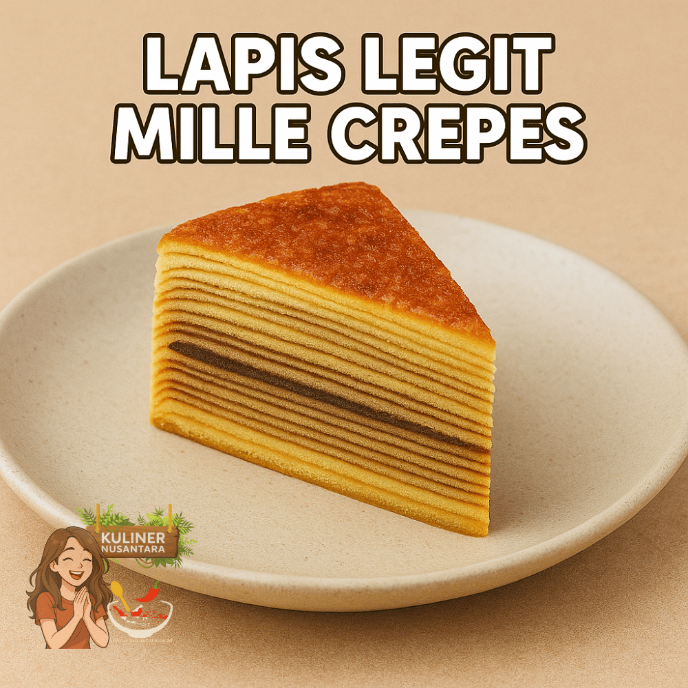 Lapis legit mille crepes modern